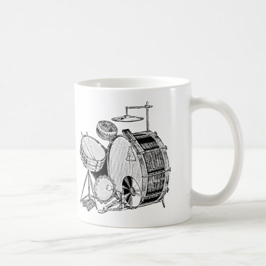 drum koffiemok (Rechts)