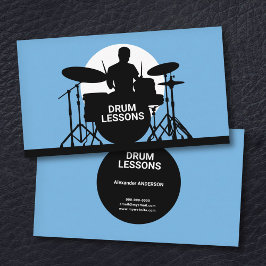Drum Lessons Visitekaartje