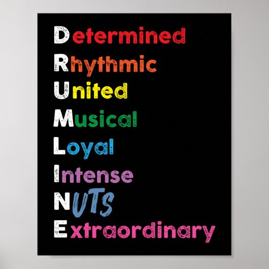 Drum Line Drumline markeringsband Poster (Voorkant)