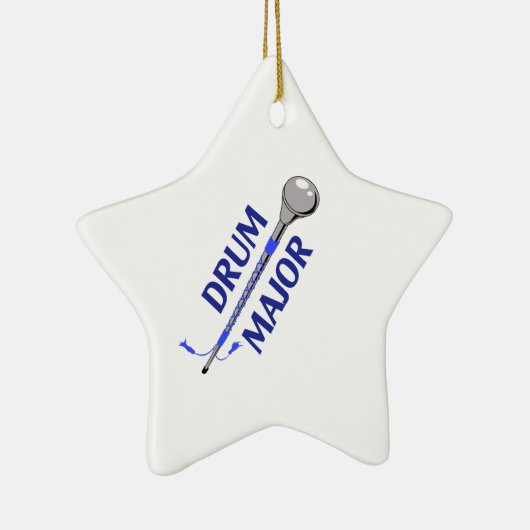 DRUM MAJOR KERAMISCH ORNAMENT (Rechts)