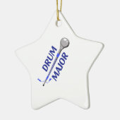 DRUM MAJOR KERAMISCH ORNAMENT (Links)