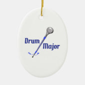 DRUM MAJOR KERAMISCH ORNAMENT (Voorkant)
