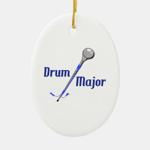 DRUM MAJOR KERAMISCH ORNAMENT