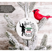 Drum Major Marching Band Kerst Ornament