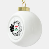 Drum Major Marching Band Kerst Ornament (Rechts)