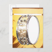 Drum of Drummer Briefkaart (Voorkant / Achterkant)