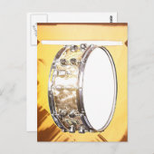 Drum of Drummer Briefkaart (Voorkant / Achterkant)