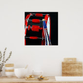 Drum of Drummer Poster (Keuken)