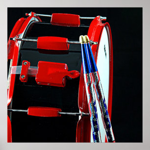Drum of Drummer Poster
