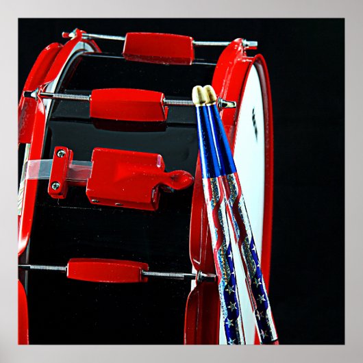 Drum of Drummer Poster (Voorkant)