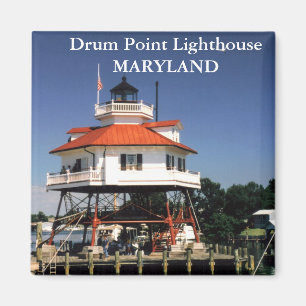 Drum Point Lighthouse, Maryland Magnet Magneet