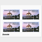Drum Point Lighthouse, Maryland Stickers (Vel)