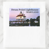 Drum Point Lighthouse, Maryland Stickers (Tas)