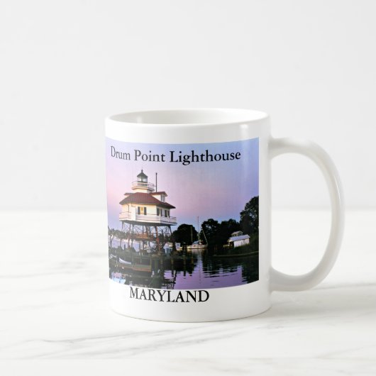 Drum Point Lighthouse, Mok Maryland (Rechts)