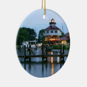 Drum Point-vuurtoren Keramisch Ornament (Rechts)