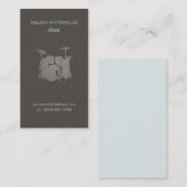 Drum Set Groupon Visitekaartje (Voorkant / Achterkant)