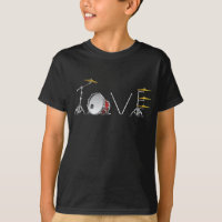 drum set love beat drums musiband gifts a drumm