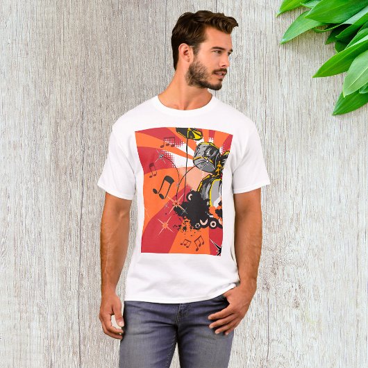 Drum Set Muziek T-shirt