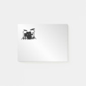 Drum Set Muziekontwerp Post-it® Notes (Voorkant)