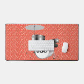 Drum Set Percussie Design Desk Mat (Keyboard & Muis)