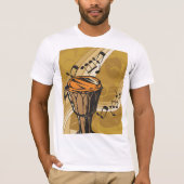Drum Sound Mannen T-Shirt (Voorkant)