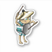 Drum Sticker (Voorkant)