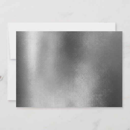 Drum zwart en wit 21ste verjaardag kaart (Achterkant)