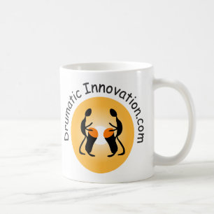 Drumatische koffie koffiemok