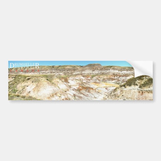 Drumheller Alberta Canada Landscape Sticker (Voorkant)