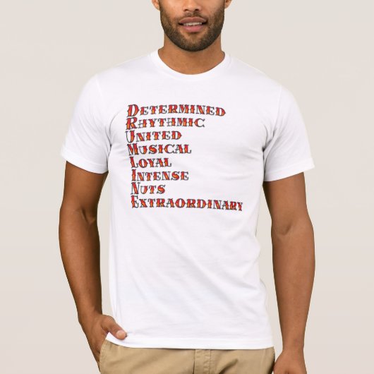Drumline Definition T-shirt (Voorkant)