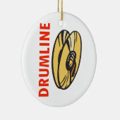 DRUMLINE KERAMISCH ORNAMENT (Rechts)