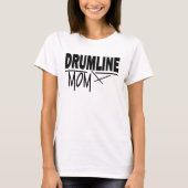 Drumline mama t-shirt (Voorkant)