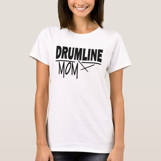 Drumline mama t-shirt (Voorkant)