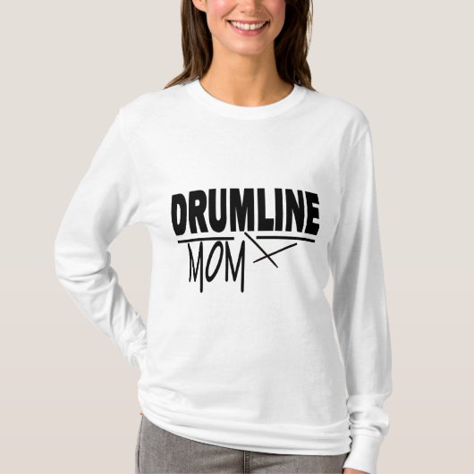 Drumline mama t-shirt (Voorkant)