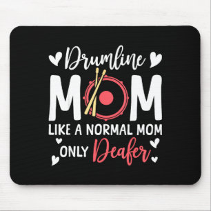 Drumline Moeder Als Een Normale Moeder Drum Liefhe Muismat