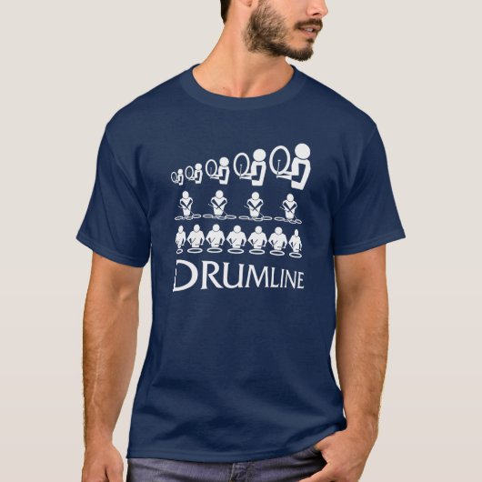 DRUMLINE T-SHIRT (Voorkant)