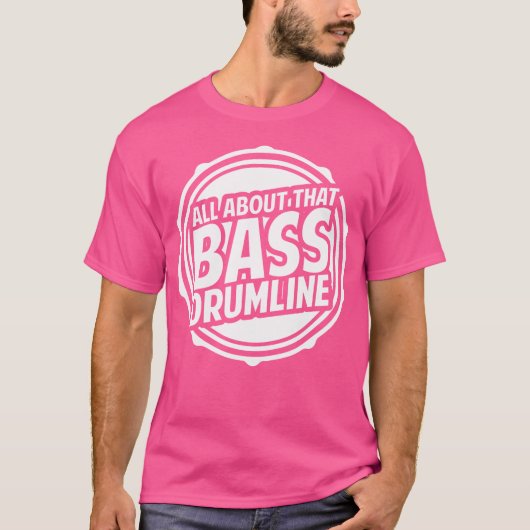 Drumline Tshirt Basse Drumline T Chemise Marche Ba (Devant)