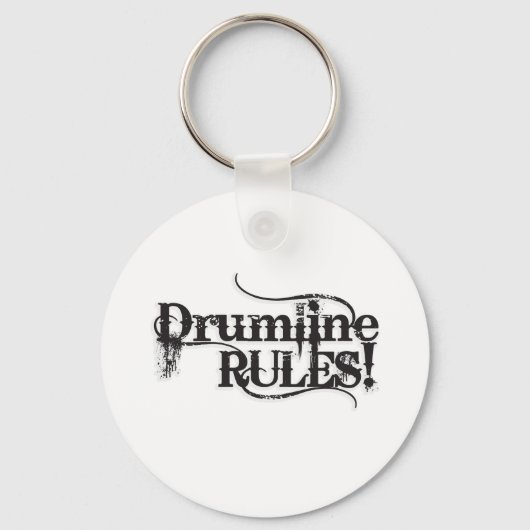 Drumlineregels Sleutelhanger (Voorkant)