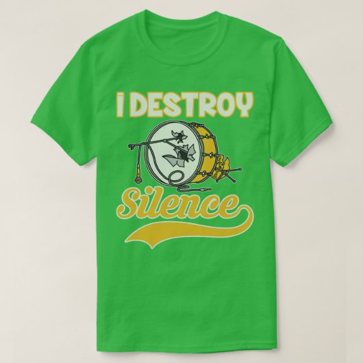 Drummer 1 t-shirt (Design voorkant)