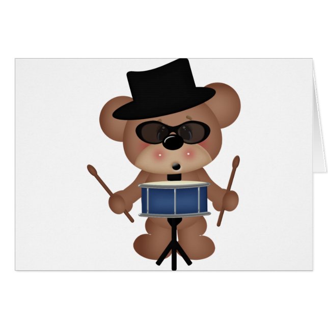 Drummer beer (Voorkant Horizontaal)