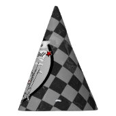 Drummer Birthday Born to Rock & Roll Drum Kit Feesthoedjes (Rechts)