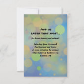 Drummer boy Bar Mitzvah Réception Carte (Devant)