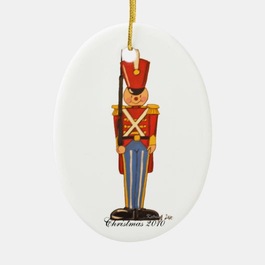 Drummer Boy Classic Keramisch Ornament (Voorkant)