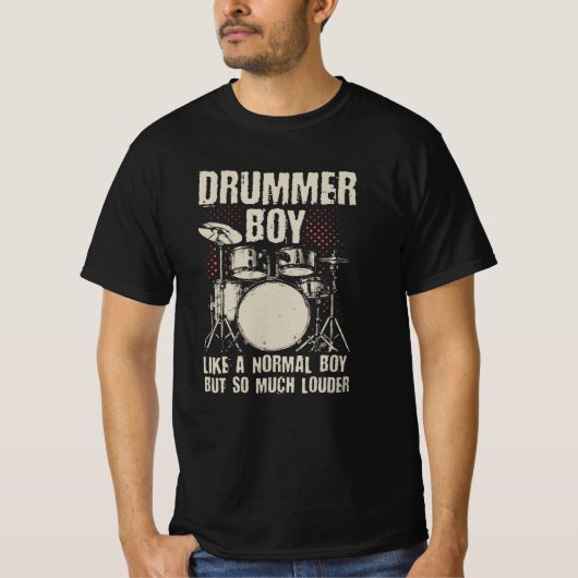 Drummer Boy | Drums Drummer Gift T-shirt (Voorkant)