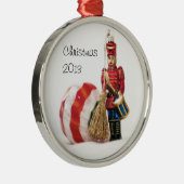 Drummer Boy en kerstbal Metalen Ornament (Rechts)