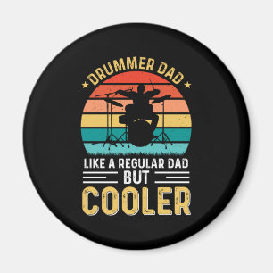 Drummer Dad Magneet