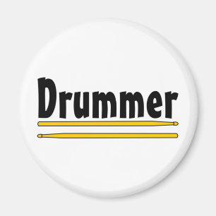 drummer drum sticks magneet