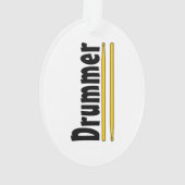 drummer drum sticks ornament (achterkant)
