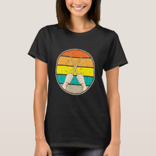 Drummer Drummer Retro Fist & drumsticks T-shirt