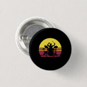 Drummer Drumming Ronde Button 3,2 Cm (Voorkant /achterkant)